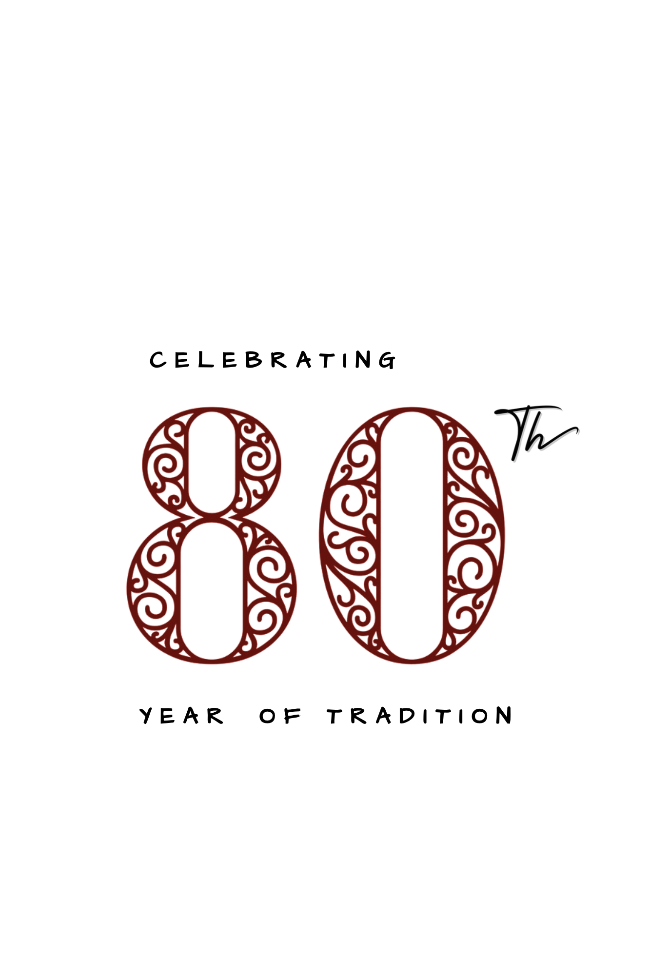 80th anniversary artwork