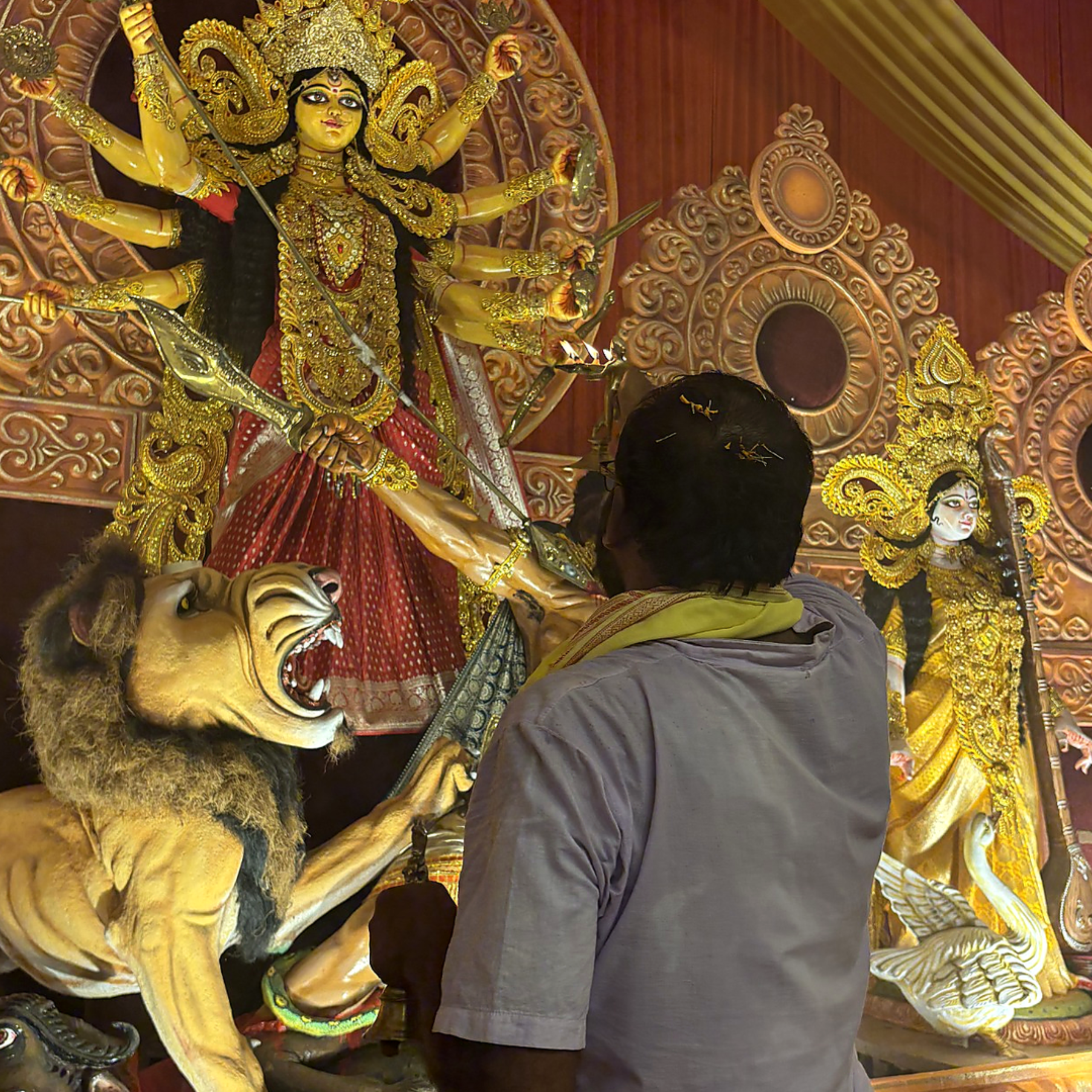 CH Area Durgotsav Durga Puja celebration