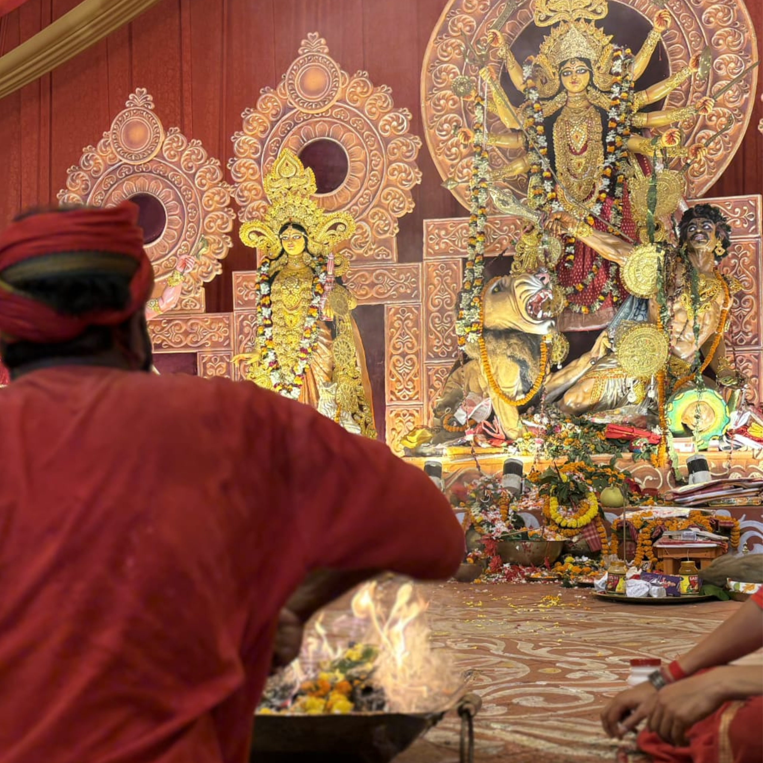 CH Area Durgotsav Durga Puja celebration